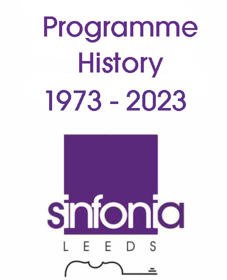Sinfonia repertoire list, to 2023